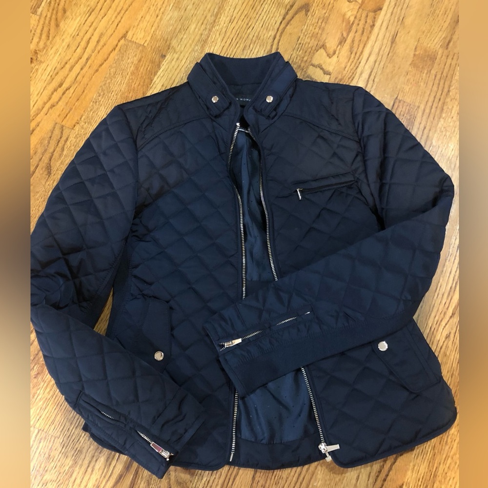 Zara Black Jacket Sz S